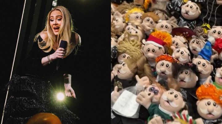 Adele sorprende al presumir su enorme colección de peluches del Dr. Simi  | VIDEO