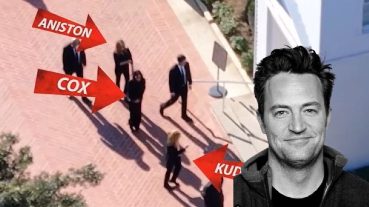 VIDEO | Sepultan a Matthew Perry en Los Ángeles y sus ‘Friends' le dan el último adiós