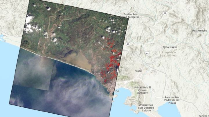 El antes y después de Acapulco: FOTOS de la NASA muestran el terrible impacto de Otis