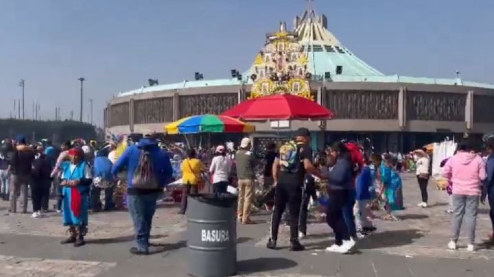 VIDEO | Feligreses escucharon un crujido en la Basílica de Guadalupe durante los 3 microsismos en CDMX