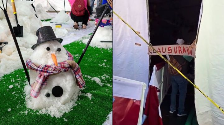 ¿Pista de hielo de OAXACA fue clausurada? Activistas denuncian daño a árboles y el suelo del Llano