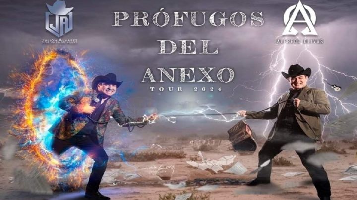 Julión Álvarez y Alfredo Olivas: ¿Prófugos del anexo Tour 2024 llegará a OAXACA?