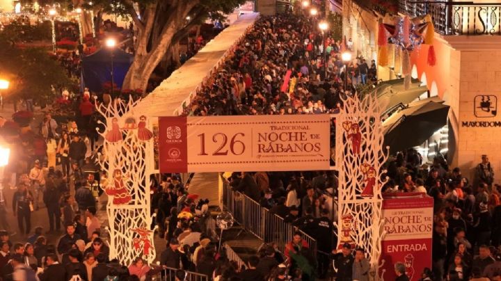 FOTOS de la fiesta en noche de rábanos 2023 desde Oaxaca