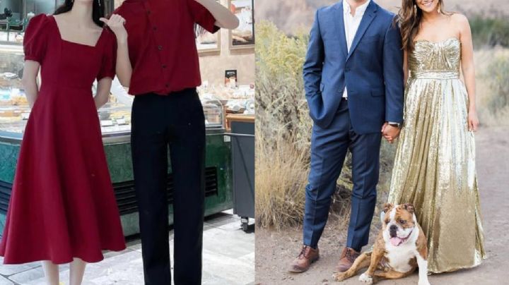 5 outfits para año nuevo en pareja que te darán suerte en el 2024