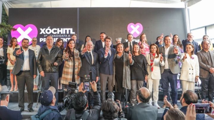 VIDEO | Xóchitl Gálvez presenta su "dream team" lleno de priistas, panistas y perredistas