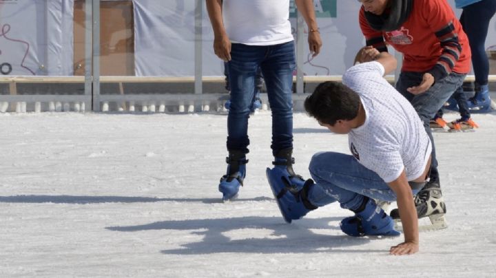 Cambian de fecha la inauguración de la pista de hielo en Oaxaca