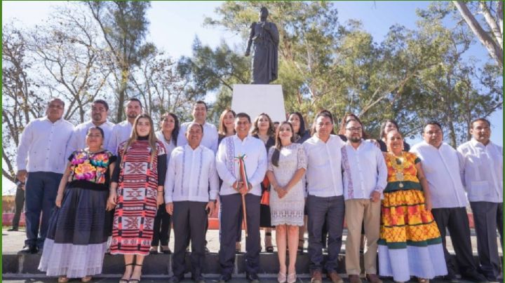 Encabeza Salomón Jara aniversario luctuoso de Vicente Guerrero en Cuilapam