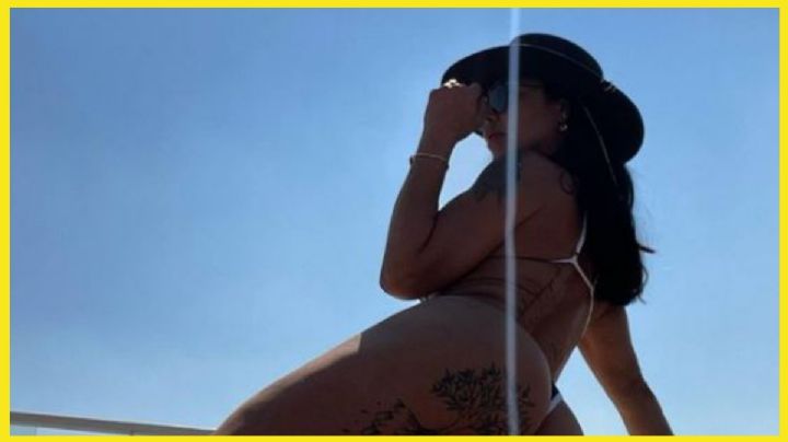 Lis Vega enciende Instagram con microbikini negro