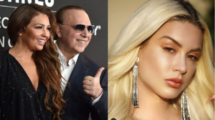 ¿Tommy Mottola le fue infiel a Thalía con Leslie Shaw? La fogosa cantante responde al escándalo