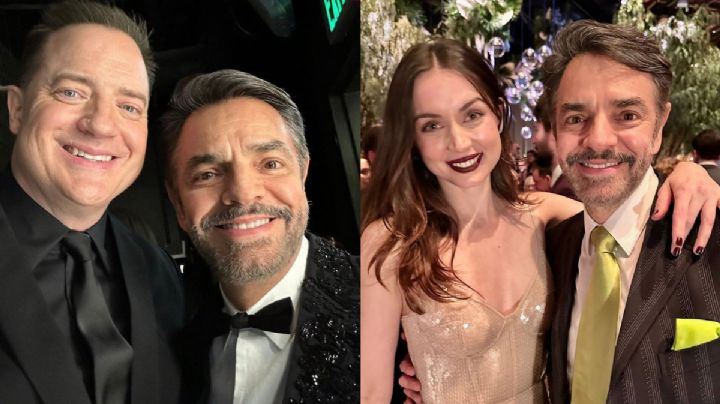 Eugenio Derbez es la burla de los Oscar por tomarse FOTOS con estrellas de Hollywood