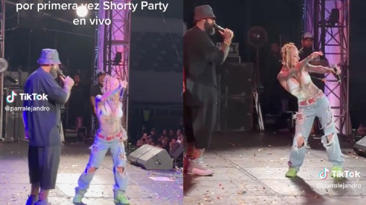 "Está horrible": Así suena en vivo "Shorty Party" la canción de Babo y Kelly que no gustó | VIDEO