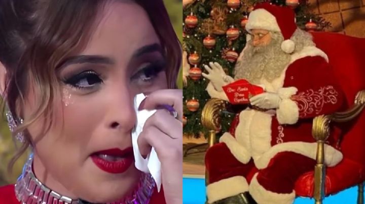 VIDEO | La vez que Cynthia Rodríguez llorando le pidió un bebé a Santa Claus