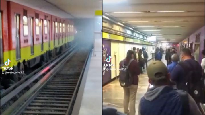 ¡Otra vez! Línea 3 del metro de CDMX reporta presencia de humo en la estación La Raza