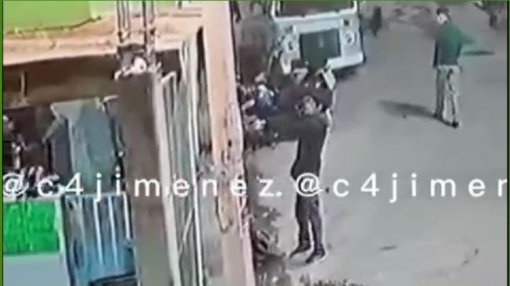 VIDEO | sicario asesina a joven y deja herida a una mujer en Iztapalapa