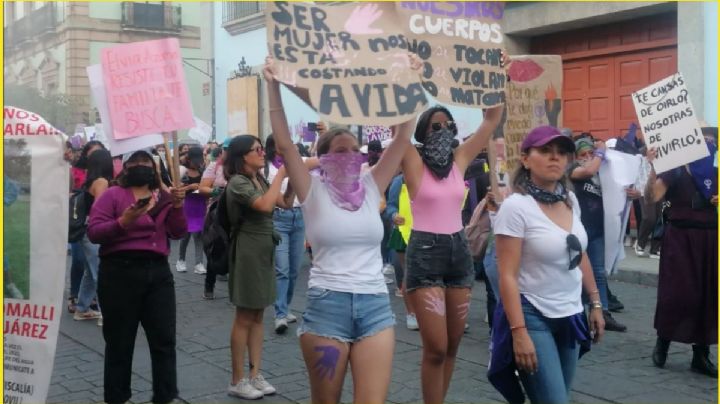 8M | miles de mujeres marchan en Oaxaca para exigir justicia