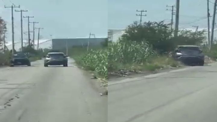 OAXACA | Graban momento en que conductor en estado de ebriedad cae al Río Salado (Video)