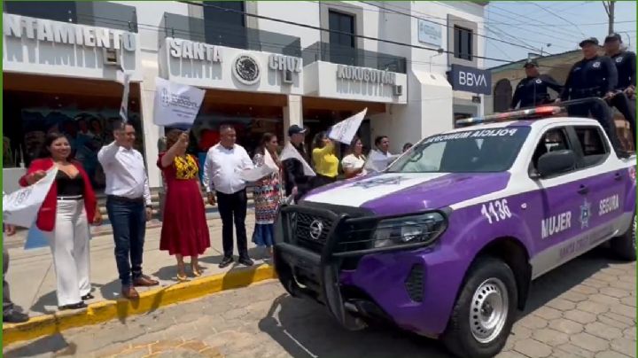 OAXACA | Patrullas violetas ya son realidad en Xoxocotlán