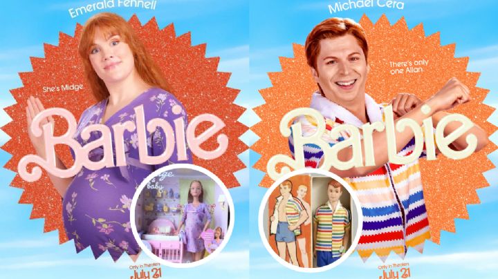 ¿Quiénes son Midge y Allan los polémicos personajes descontinuados de la película de Barbie?