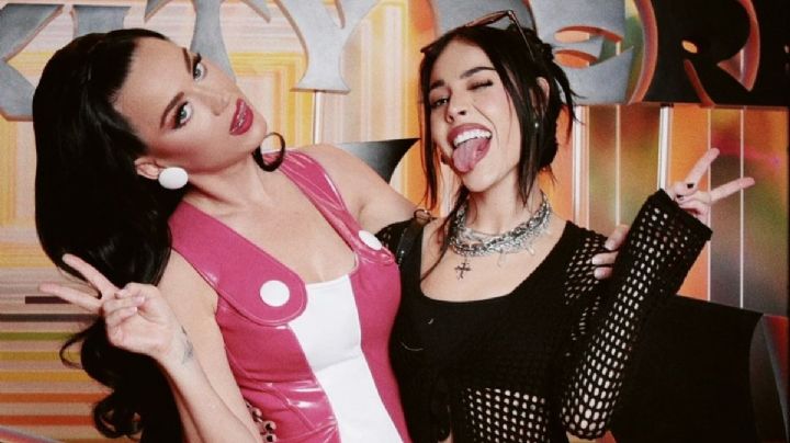 Danna Paola rompe en llanto al narrar cómo conoció a Katy Perry por primera vez | VIDEO