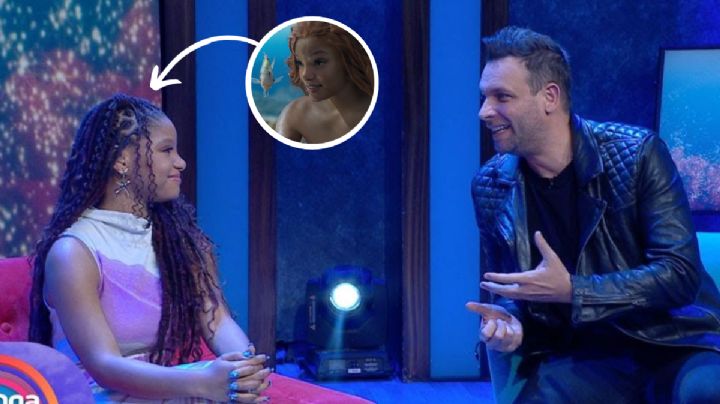 Halle Bailey sufre racismo en una entrevista con Patricio Borghetti ¿Qué dijo el conductor? | VIDEO