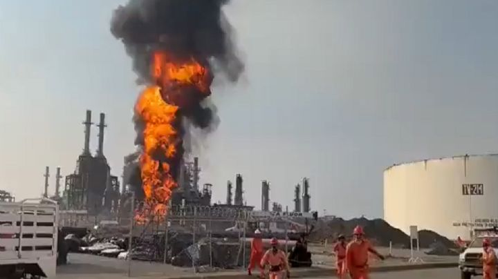 VIDEO | Explosión en refinería de Salina Cruz causa pánico en Oaxaca; ¿cuál fue la causa?