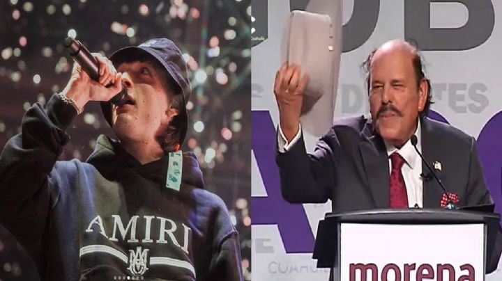 Armando Guadiana promete a Peso Pluma en Coahuila y redes lo nombran "el peor candidato" | VIDEO