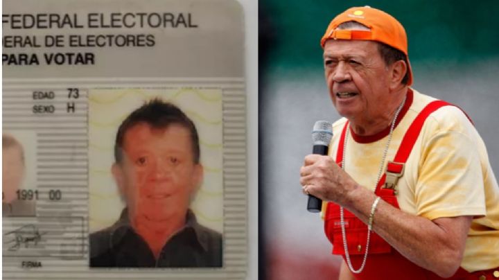 Venden crendencial del IFE de "Chabelo" en internet; aseguran que es real y esto cuesta