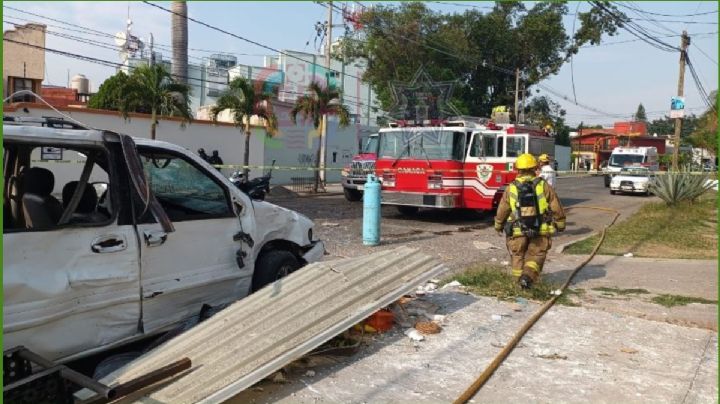 OAXACA | Explota tanque de gas en un restaurante de Oaxaca, hay VIDEO del momento exacto