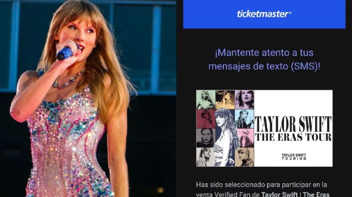 Taylor Swift en México: A qué hora llega el correo de verified fan Ticketmaster y cómo funciona