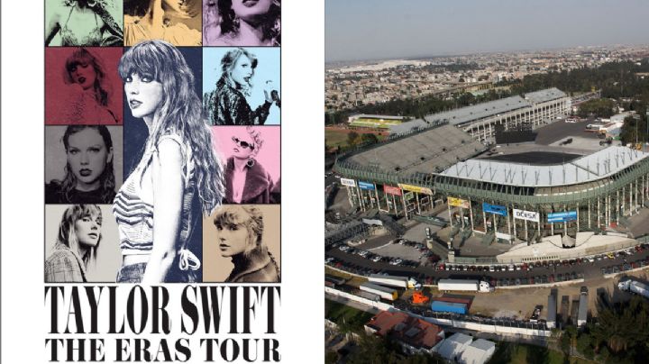 Taylor Swift The Eras Tour en México: MAPA del Foro Sol para los conciertos en CDMX