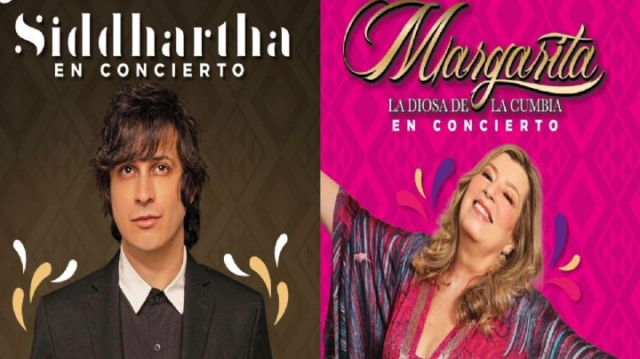 Darán boletos por libros para conciertos de Siddhartha y Margarita la diosa de la cumbia en OAXACA