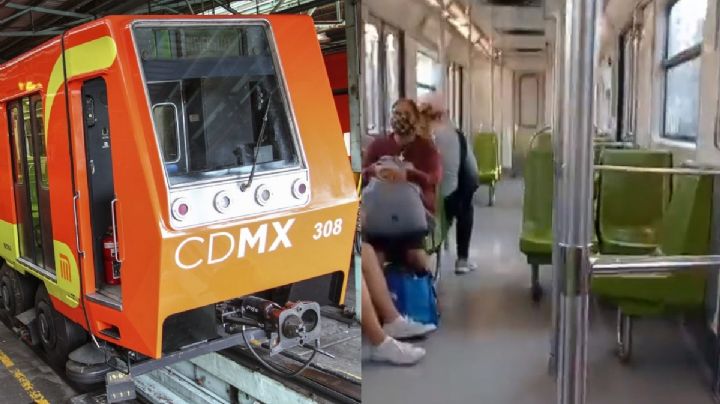 VIDEO | Captan vagón del Metro CDMX moviéndose bruscamente en trayecto de la Línea 3