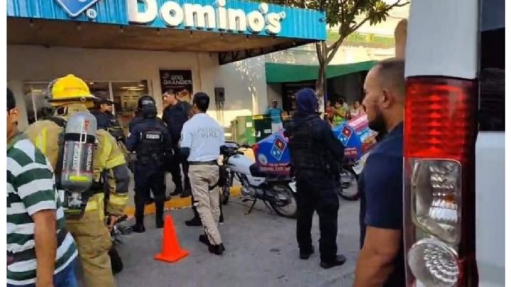 Explota bomba casera dentro de una Domino's Pizza de Juchitán: hay 4 lesionados