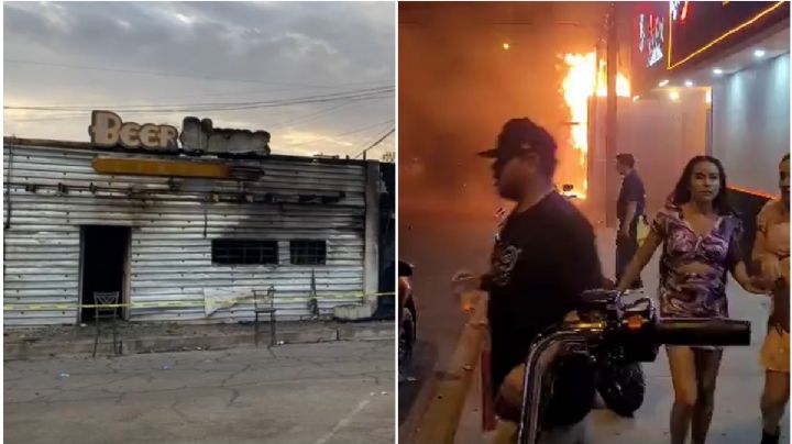 ¡Tragedia en Sonora! Ebrio provoca incendio en bar porque lo expulsaron; mueren 11  | VIDEO