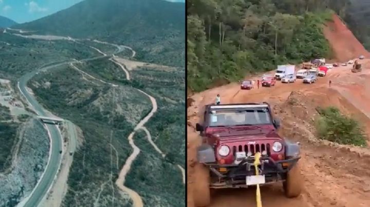 Autopista Oaxaca-Puerto Escondido cierra por fuertes lluvias; piden a automovilistas no usarla