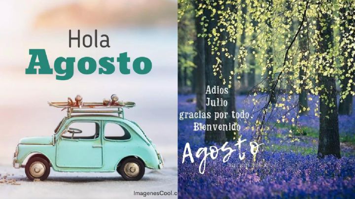 Adiós julio, bienvenido agosto: Las mejores imágenes y frases para enviar por WhatsApp