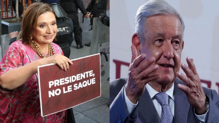 AMLO destapa a Xóchitl Gálvez como candidata de la oposición y ella responde: "me tienen miedo"