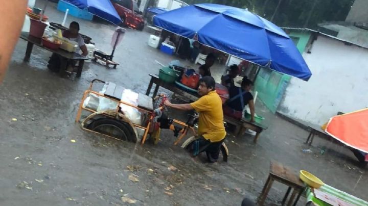 OAXACA | Lluvias en el Istmo provocan inundaciones y suspensión de clases