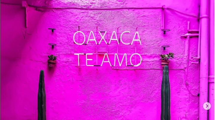 En qué parte de OAXACA está la pared 'Oaxaca Te Amo' para tomarse fotos aesthetic