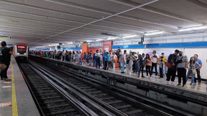 Revelan video del momento en que sujeto arroja a Celia Adriano a las vías del Metro Hidalgo