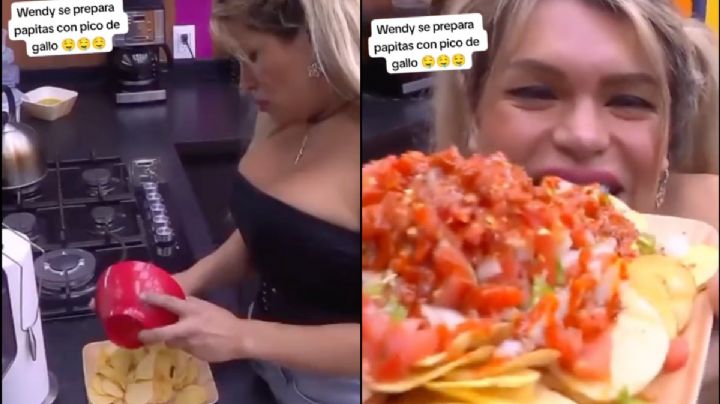 Receta de las 'Wendy Papas' el platillo viral para la 'cruda' que preparó Wendy Guevara en La Casa