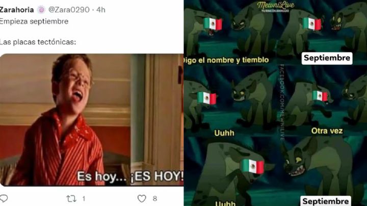 ¡Es hoy, es hoy! Los mejores MEMES del inicio de la 'temporada de temblores' en septiembre