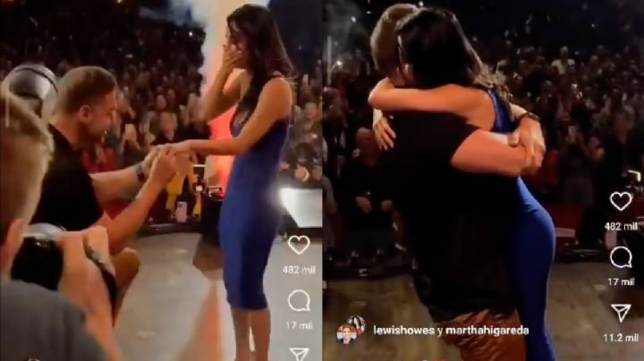 VIDEO | Lewis Howes le pide matrimonio a Martha Higareda ¡en pleno escenario!