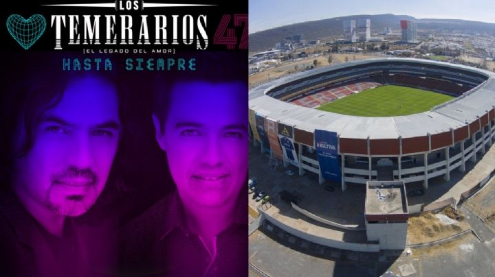 Boletos para Los Temerarios en Querétaro: MAPA del Estadio Coregidora y precios por zona