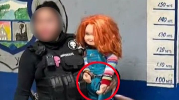 El muñeco 'Chucky' es detenido en Coahuila por aterrorizar a las personas en la calle