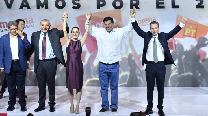 Noroña supera a Adán Augusto y en redes lo nombran el verdadero ganador de la encuesta de Morena