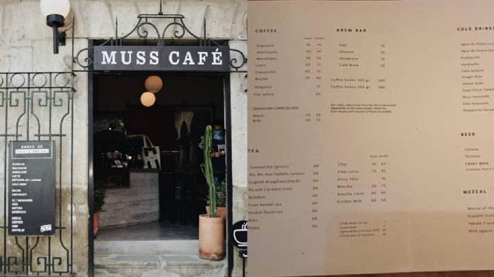 OAXACA | Muss café es señalado de discriminación y racismo por tener su menú en inglés