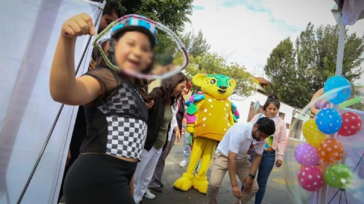 Cientos de niños disfrutan en la Diverti Ruta de enero en OAXACA