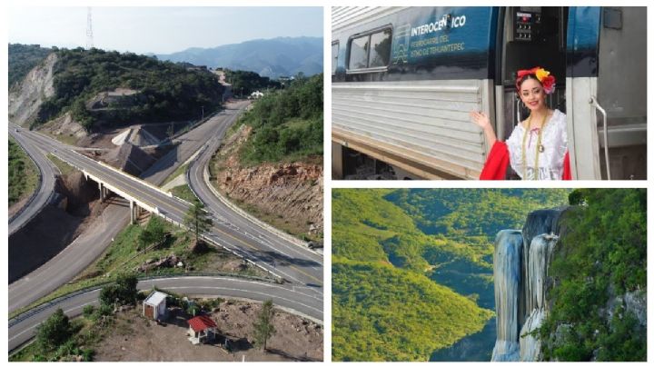 MAPA: PUEBLOS MÁGICOS y atractivos turísticos en la nueva autopista Mitla-Tehuantepec