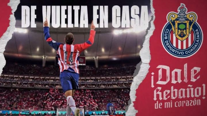 Chicharito Hernández regresa a su casa con las Chivas